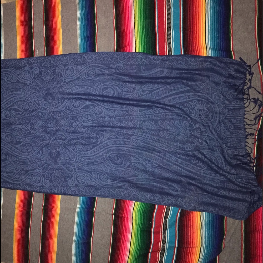 Blue Scarf